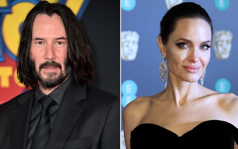 Keanu Reeves နဲ့ Angelina Jolie တို့သာ အတည်တွဲခဲ့မယ်ဆိုရင် ဘယ်လိုနေမလဲ