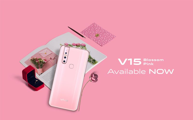 Vivo V15 Blossom Pink နဲ့အတူ ချစ်ခြင်းတရားတွေကို ပြသလိုက်ပါ